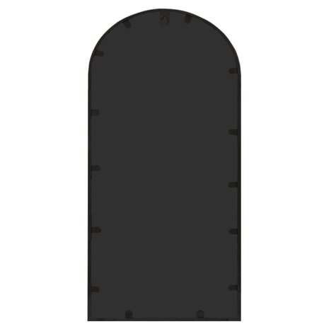 Spiegel 70x30 cm ijzer zwart 4