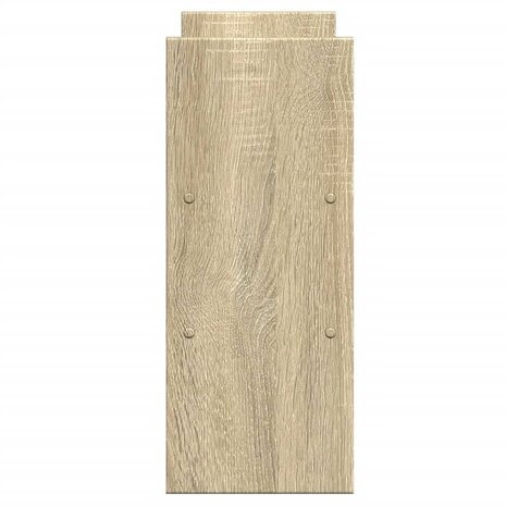 Bureau organiser 40x17x41 cm bewerkt hout sonoma eikenkleurig 5