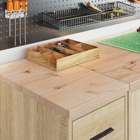 Garagekasten 2 st Spaanplaat Sonoma eikenkleurig 3