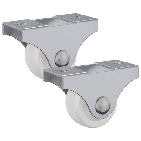 Zwenkwiel 2 pcs Wit 42 x 11,5 x 29 mm IJzer 2