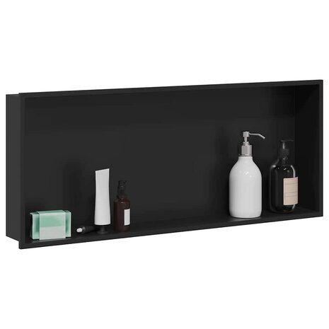 DouchenisZwart 75 x 30 x 9,5 cm Roestvrij staal 3