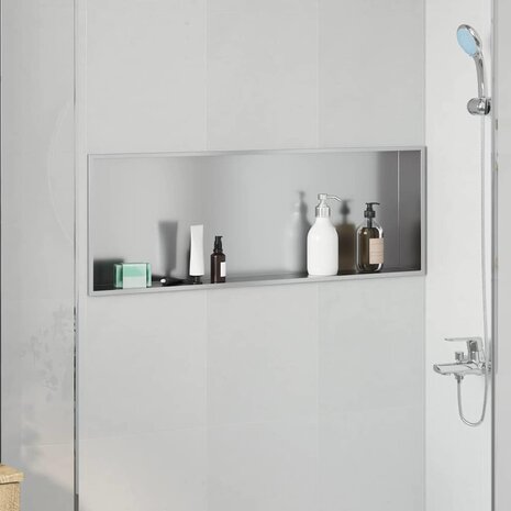 DouchenisZilver 90 x 30 x 9,5 cm Roestvrij staal 1
