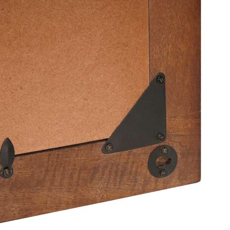 Spiegel Rechthoekig Bruin en Zilver 50 x 2,5 x 70 cm 6