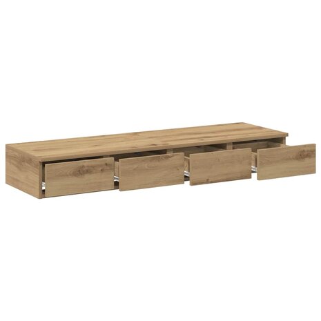 Bedlades Artisan Eiken 120 x 36,5 x 16,5 cm Bewerkt hout 5