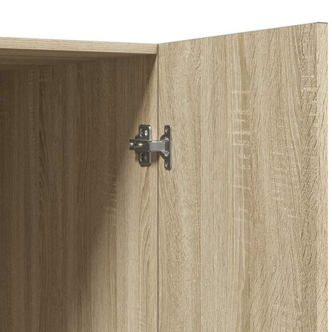 Wasmachinekast 70,5x71,5x91,5 cm sonoma eikenkleurig 8