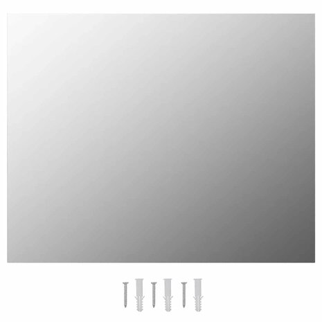 Spiegel frameloos 100x60 cm glas 2