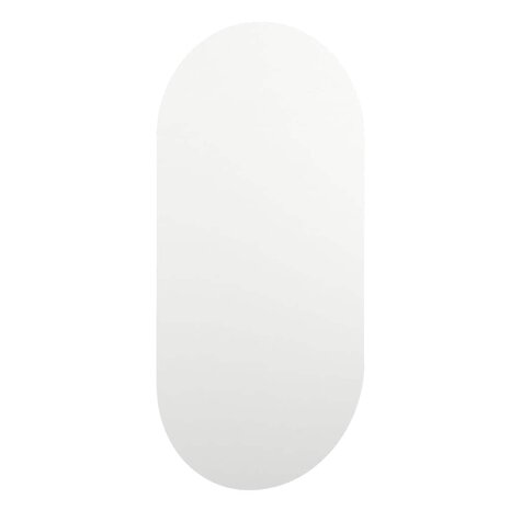 Spiegel met LED-verlichting ovaal 60x30 cm glas 4