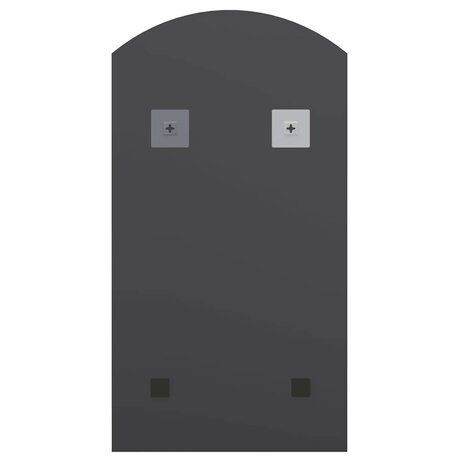 Spiegel met LED-verlichting boog 90x45 cm glas 6