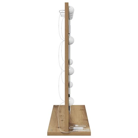 Make-up spiegel Rechthoekig Artisan Eiken 60 x 55 x 18 cm 5