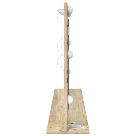 Make-up spiegel Rechthoekig Sonoma Eiken 100 x 55 x 18 cm 5