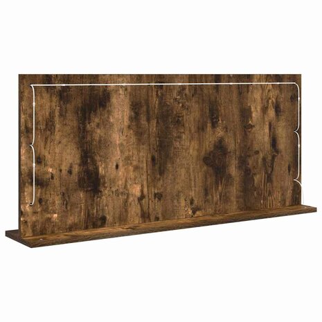 Make-up spiegel Rechthoekig Gerookt eiken 100 x 45 x 18 cm 6