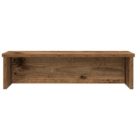 Keukenrek stapelbaar 50x15x16 cm bewerkt hout oud houtkleurig 3