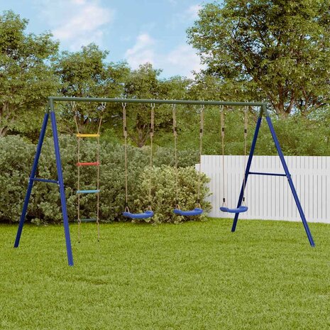 Schommelset met schommels en ladder 1