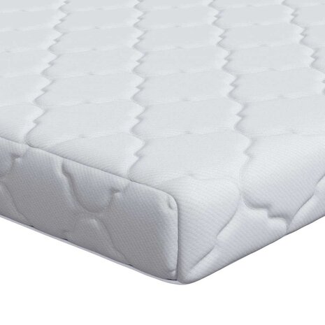Matras Wit 80 x 200 cm Jacquard stof 2