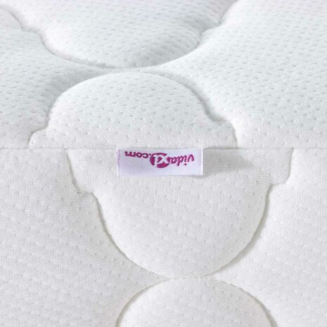 Matras Wit 100 x 200 cm Jacquard stof 8