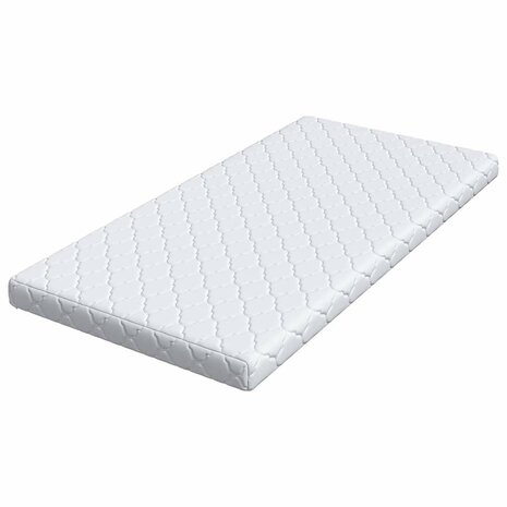 Matras Wit 120 x 200 cm Jacquard stof 4
