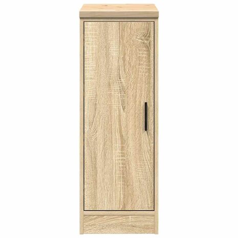 Garagekast 30x51x85 cm massief grenenhout sonoma eikenkleurig 6