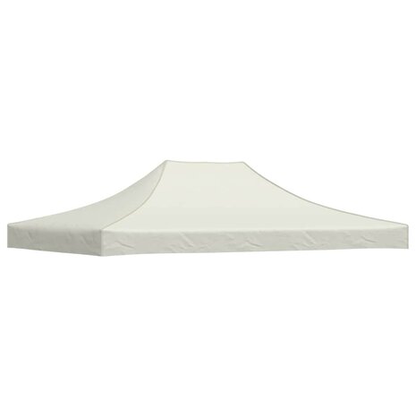 Partytentdak 270 g/m&sup2; 4,5x3 m cr&egrave;mekleurig 2
