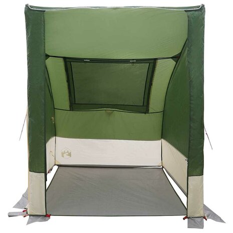 Achterkleptent met dak Groen 194 x 180 x 210 cm taft 7