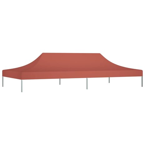 Partytentdak 270 g/m&sup2; 6x3 m terracotta 2