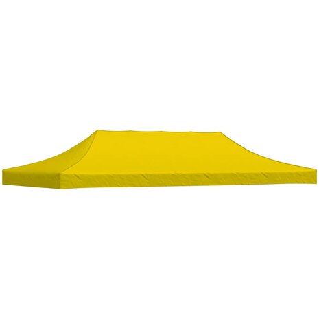 Partytentdak 270 g/m&sup2; 6x3 m geel 1