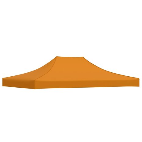Partytentdak 270 g/m&sup2; 4,5x3 m oranje 2