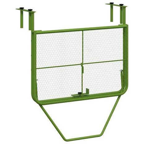 Balkontafel 60x40 cm staal groen 6
