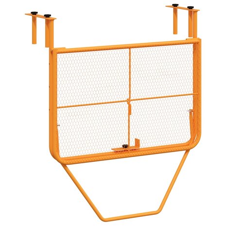 Balkontafel 60x40 cm staal geel 6