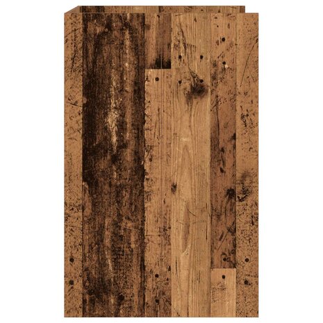 Wasmachinekast Oudhout 67,5 x 62 x 97 cm Bewerkt hout 6