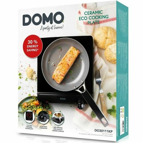 Vitrokeramische kookplaat DOMO DO30111KP 1250 W 6