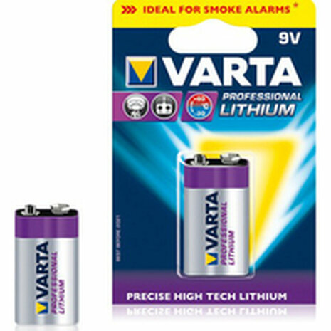 Batterijen Varta Ultra Lithium 1200 mAh 9 V 7