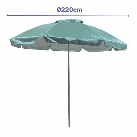 Parasol Marbueno Blauw 1
