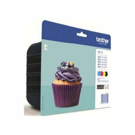 Originele inktcartridge Brother LC123VALBP           Zwart/Cyaan/Magenta/Geel 1