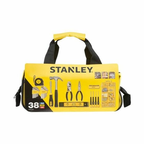 Gereedschapstas Stanley STMT0-74101 Geel Zwart Metaal 33 x 20 x 18 cm 38 Onderdelen 3