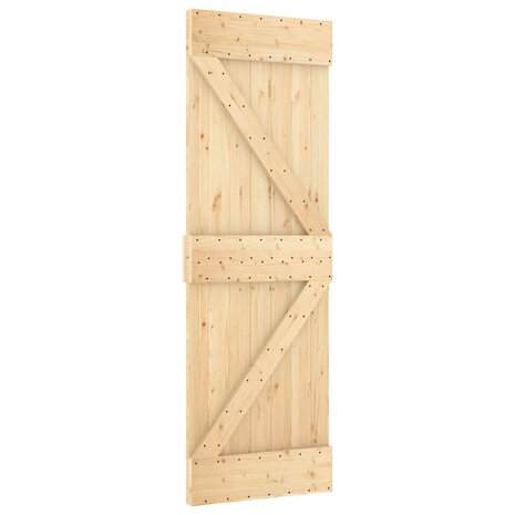 Deur NARVIK Naturel 70 x 210 cm Massief Grenenhout 2