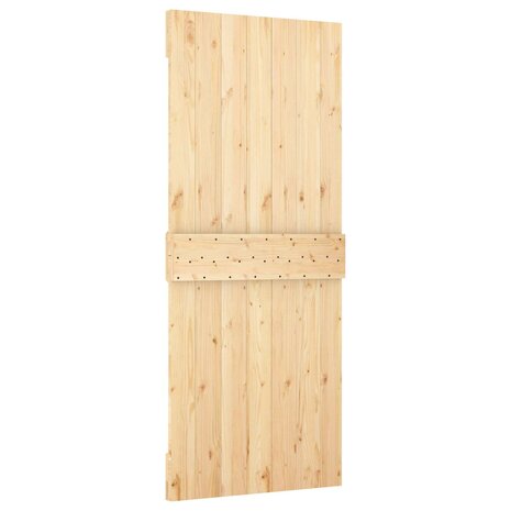 Deur NARVIK Naturel 85 x 210 cm Massief Grenenhout 6