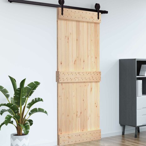 Deur NARVIK Naturel 70 x 210 cm Massief Grenenhout 1