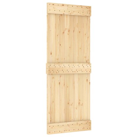 Deur NARVIK Naturel 80 x 210 cm Massief Grenenhout 2