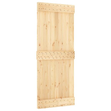 Deur NARVIK Naturel 85 x 210 cm Massief Grenenhout 2