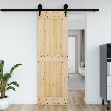 Deur NARVIK Naturel 70 x 210 cm Massief Grenenhout 4