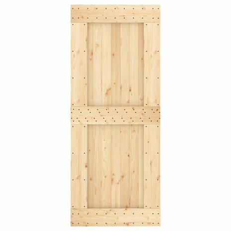 Deur NARVIK Naturel 85 x 210 cm Massief Grenenhout 5
