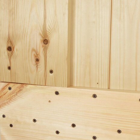 Deur NARVIK Naturel 85 x 210 cm Massief Grenenhout 8