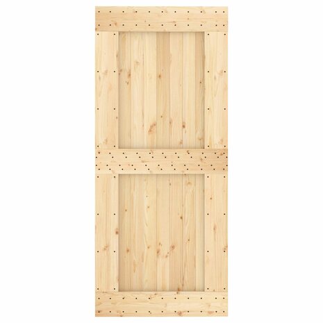 Deur NARVIK Naturel 90 x 210 cm Massief Grenenhout 5