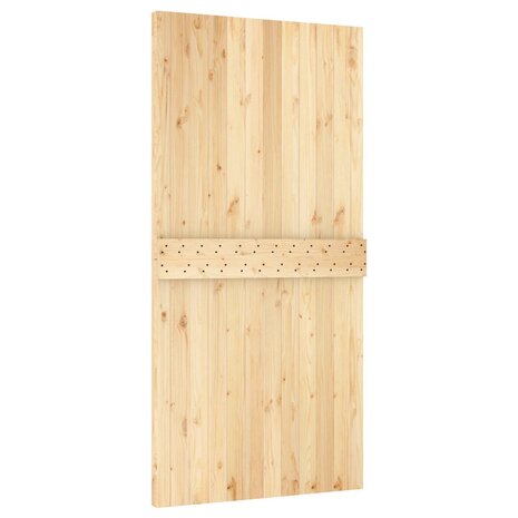 Deur NARVIK Naturel 100 x 210 cm Massief Grenenhout 6