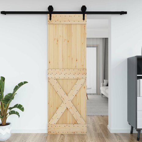 Deur NARVIK Naturel 70 x 210 cm Massief Grenenhout 4