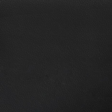 Wandhoofdbord 12 pcs Zwart 30 x 15 cm Nep Leer 6