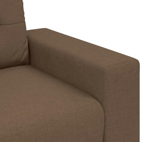 Loveseat Bank Bruin 180x77x82 cm Stof 7
