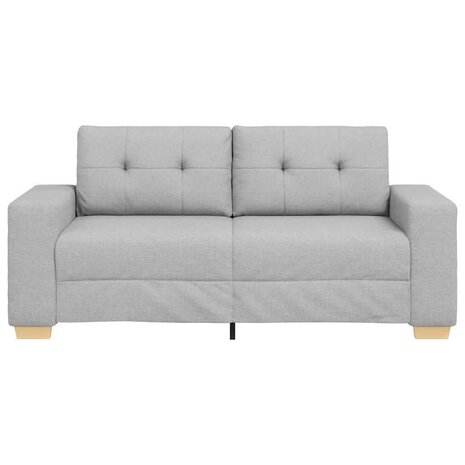Loveseat Bank Wolkengrijs 180x77x82 cm Stof 4