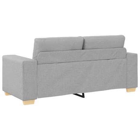 Loveseat Bank Wolkengrijs 180x77x82 cm Stof 6