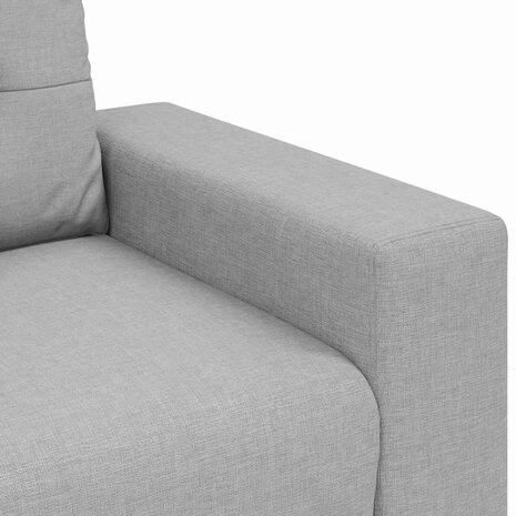 Loveseat Bank Wolkengrijs 180x77x82 cm Stof 7